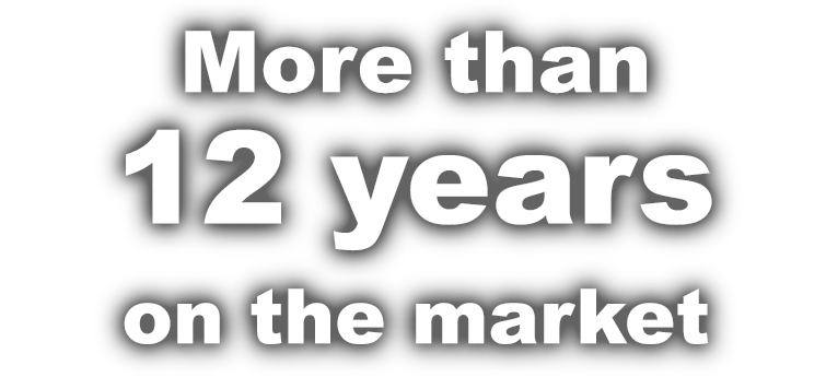 More than 12 years on the market